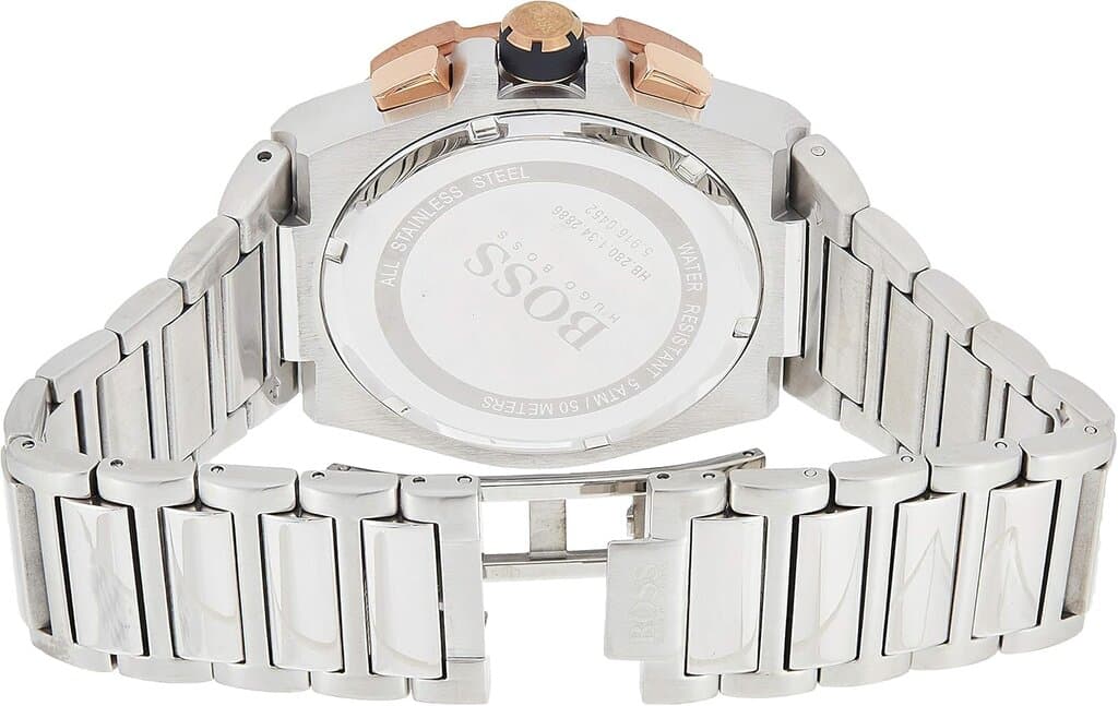 HUGO BOSS Chronograph Men's Watch 46mm - 1513362 (Silver) 2