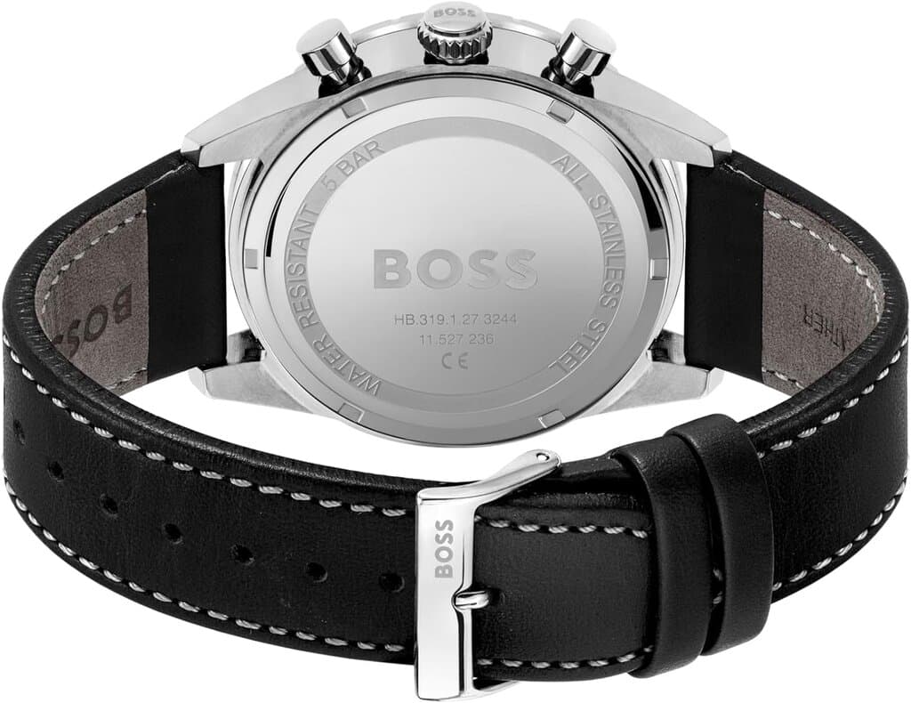 HUGO BOSS Chronograph Men's Watch 44mm - 1513853 (Black) 3