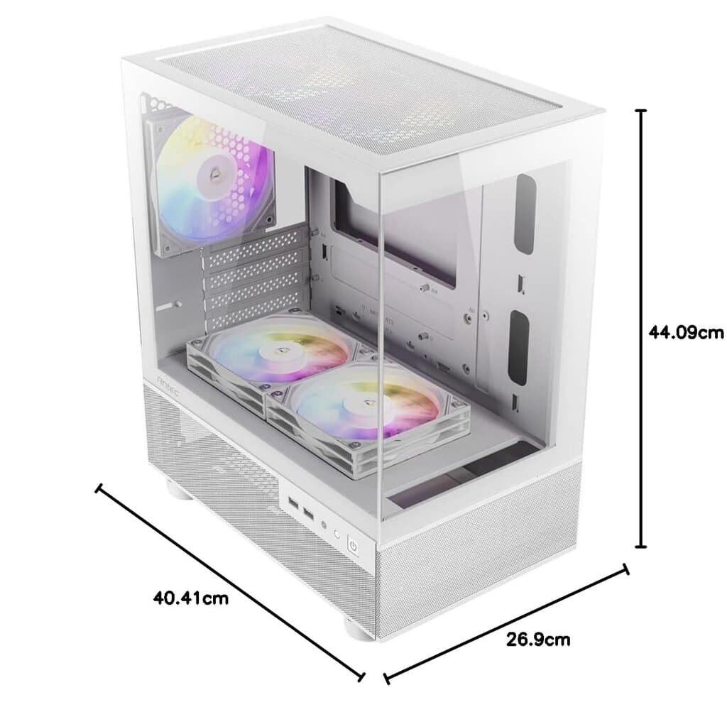 Antec CX200M RGB ELITE Case - White 2