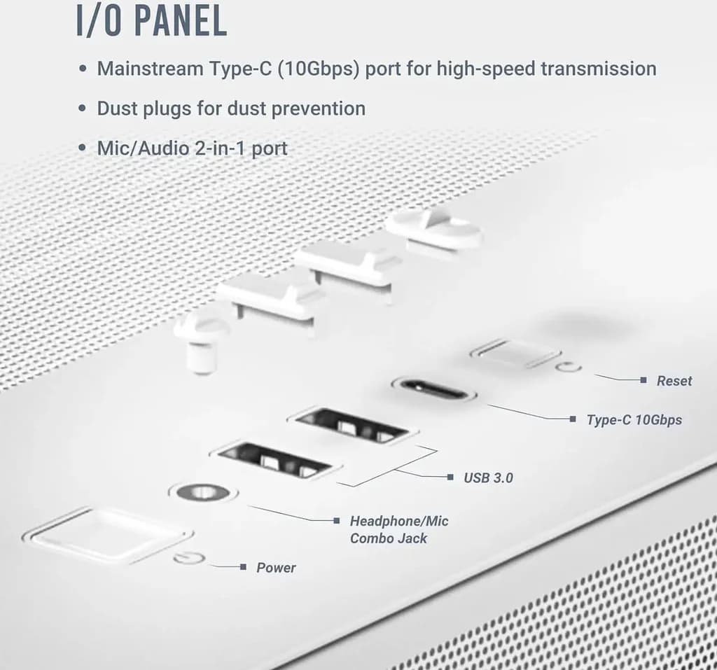 Antec C8 Case - White 5