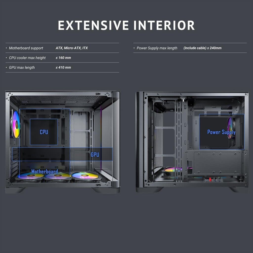 Antec C5 Curve ARGB Case 7