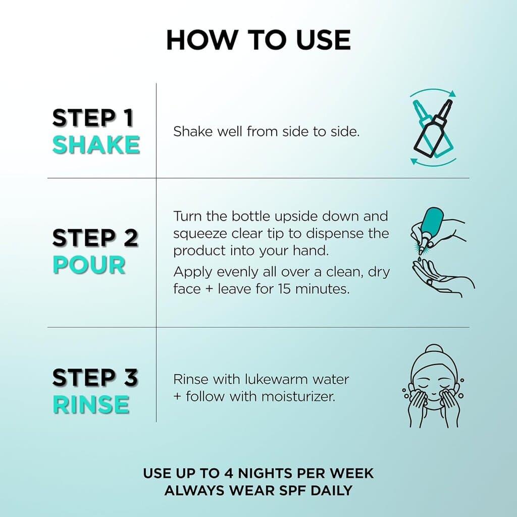 L'Oreal Paris Bright Reveal Dark Spot Exfoliant Peel 5