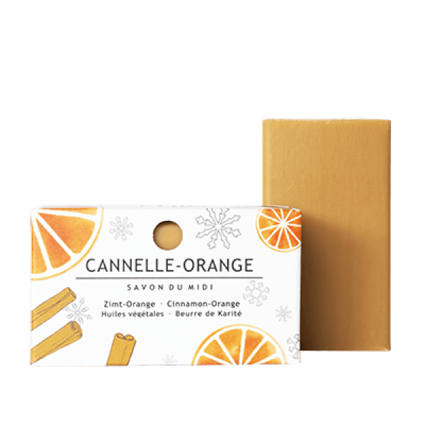 Savon du midi Organic Shea Butter Soap Cinnamon Orange - 100g 1