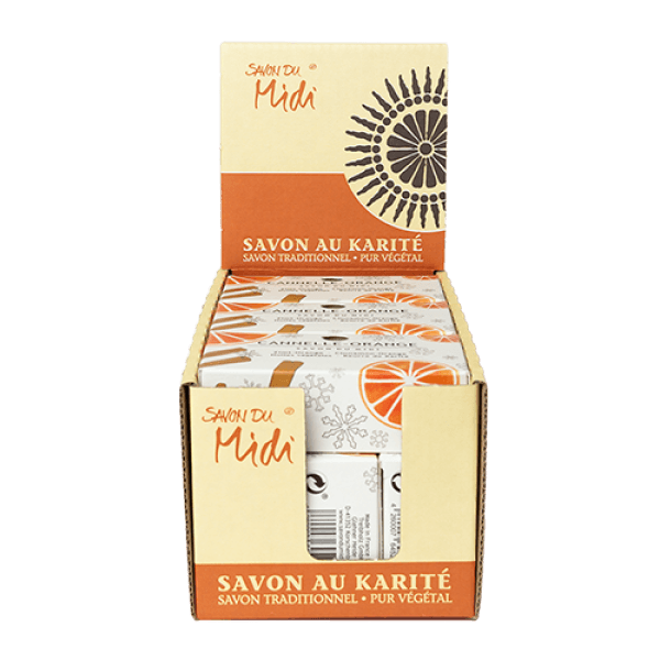Savon du midi Organic Shea Butter Soap Cinnamon Orange - 100g 3