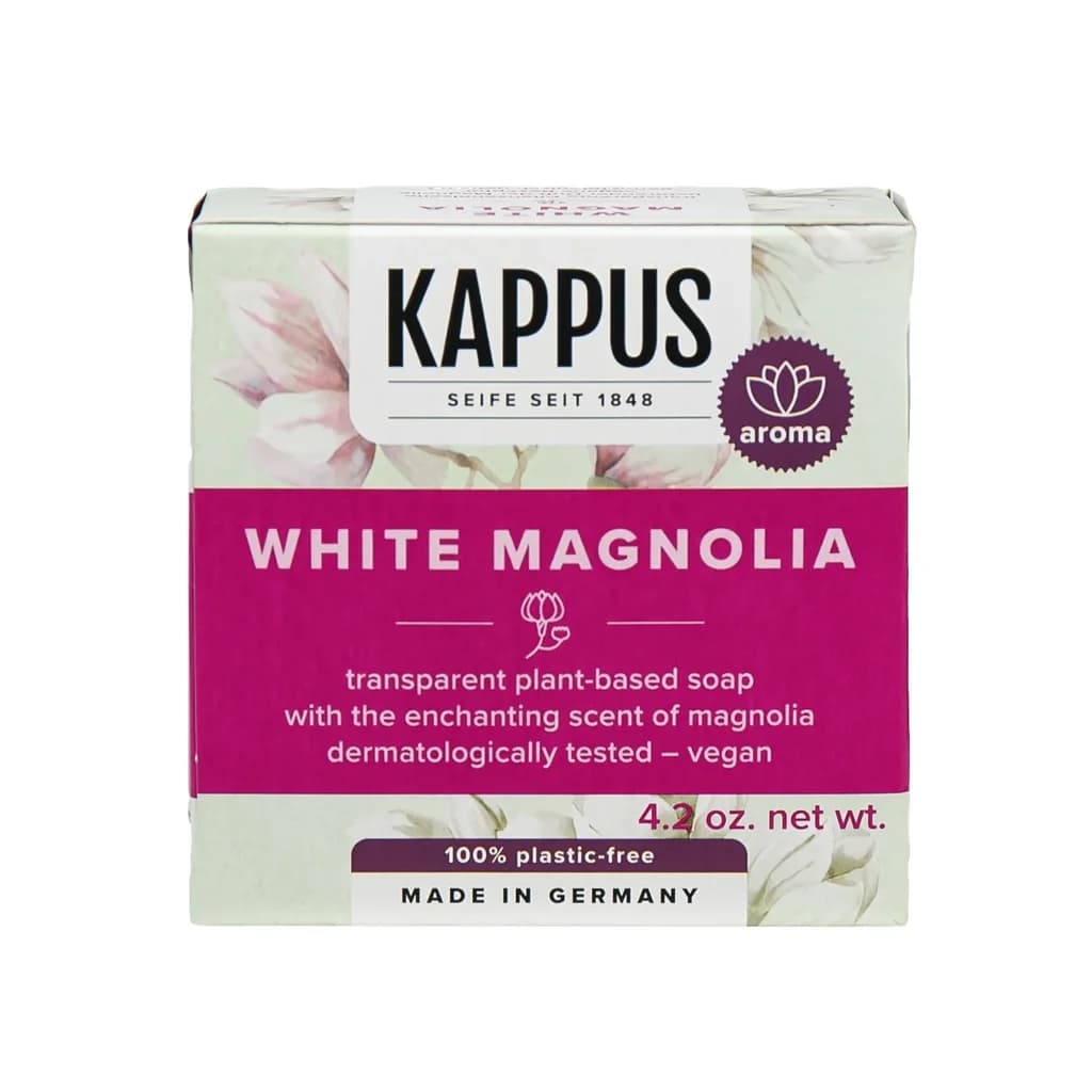 Kappus White Magnolia Bar Soap - 125g 1