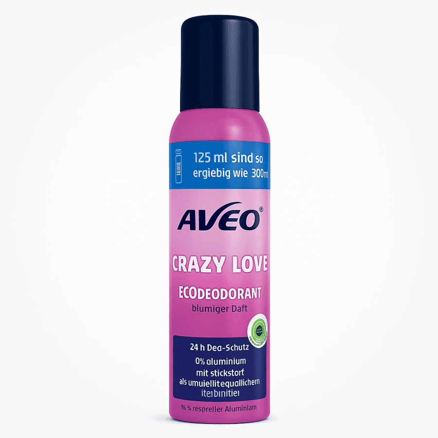 AVEO Crazy Love Eco Deodorant - 125ml