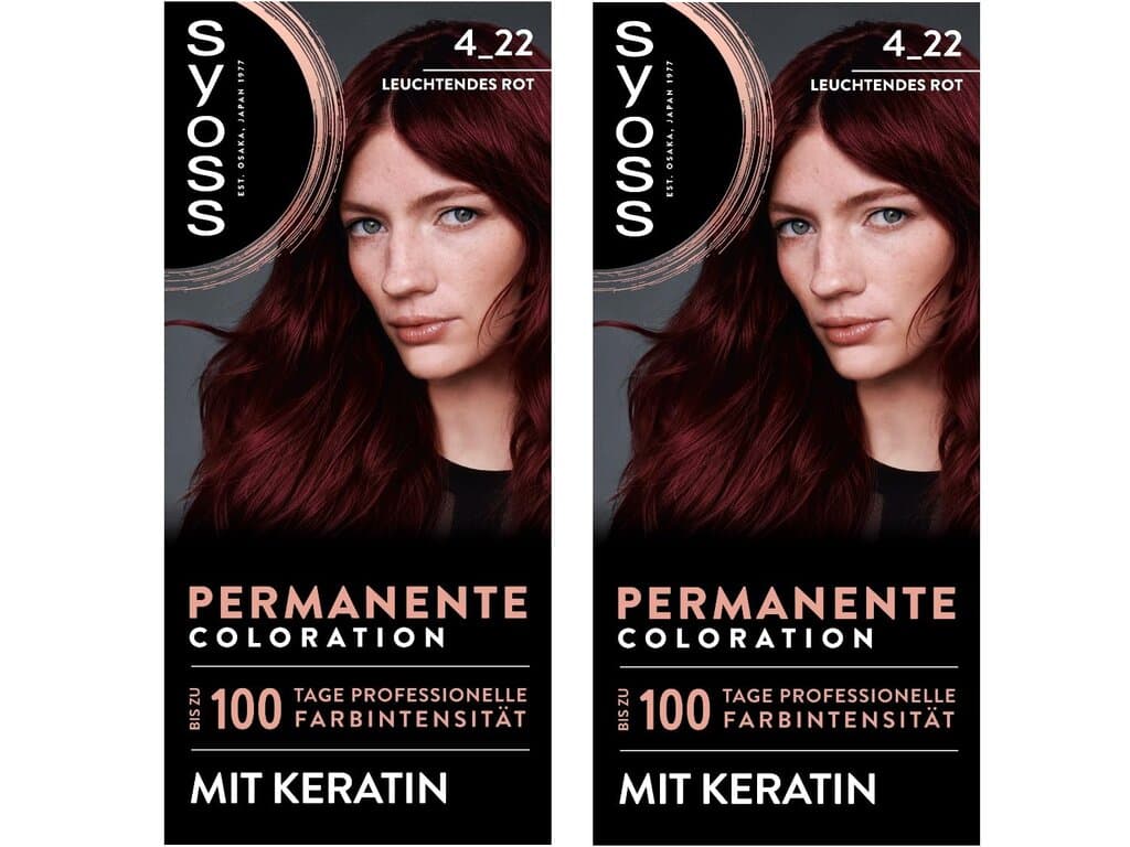 Syoss Color Coloration 4_22 - Bright Red 1