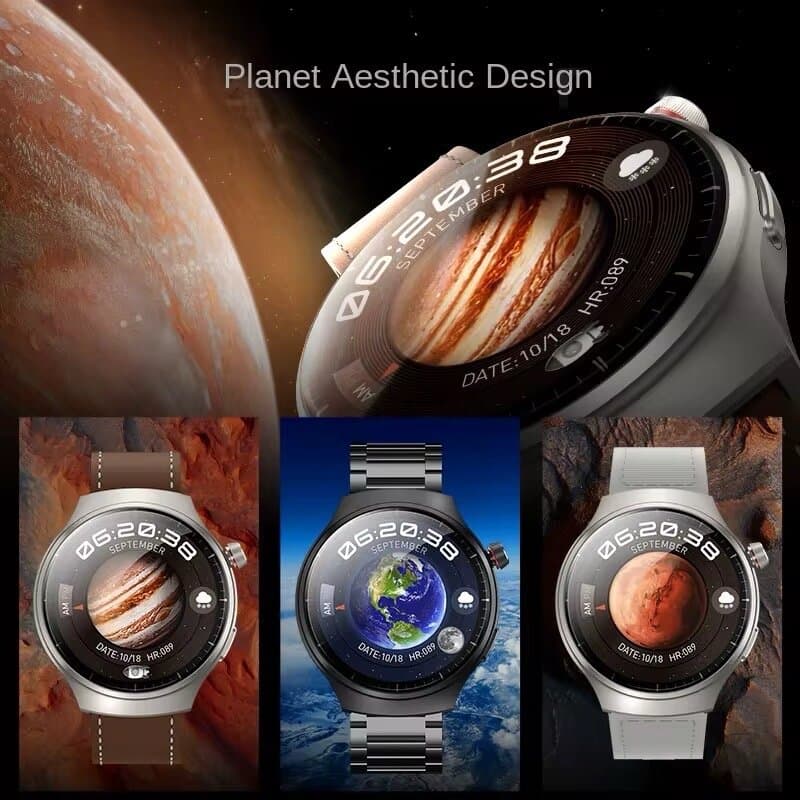 HOWEAR GT4 MAX Smart Watch – 1.52" AMOLED Display & Bluetooth Calling 2