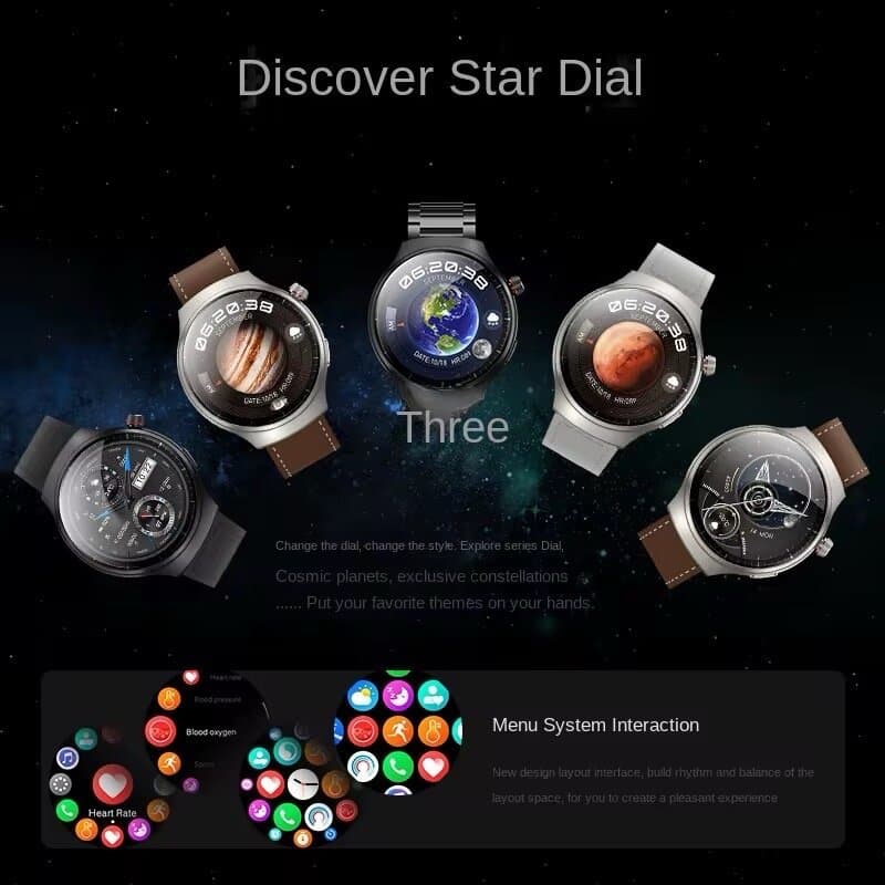 HOWEAR GT4 MAX Smart Watch – 1.52" AMOLED Display & Bluetooth Calling 3