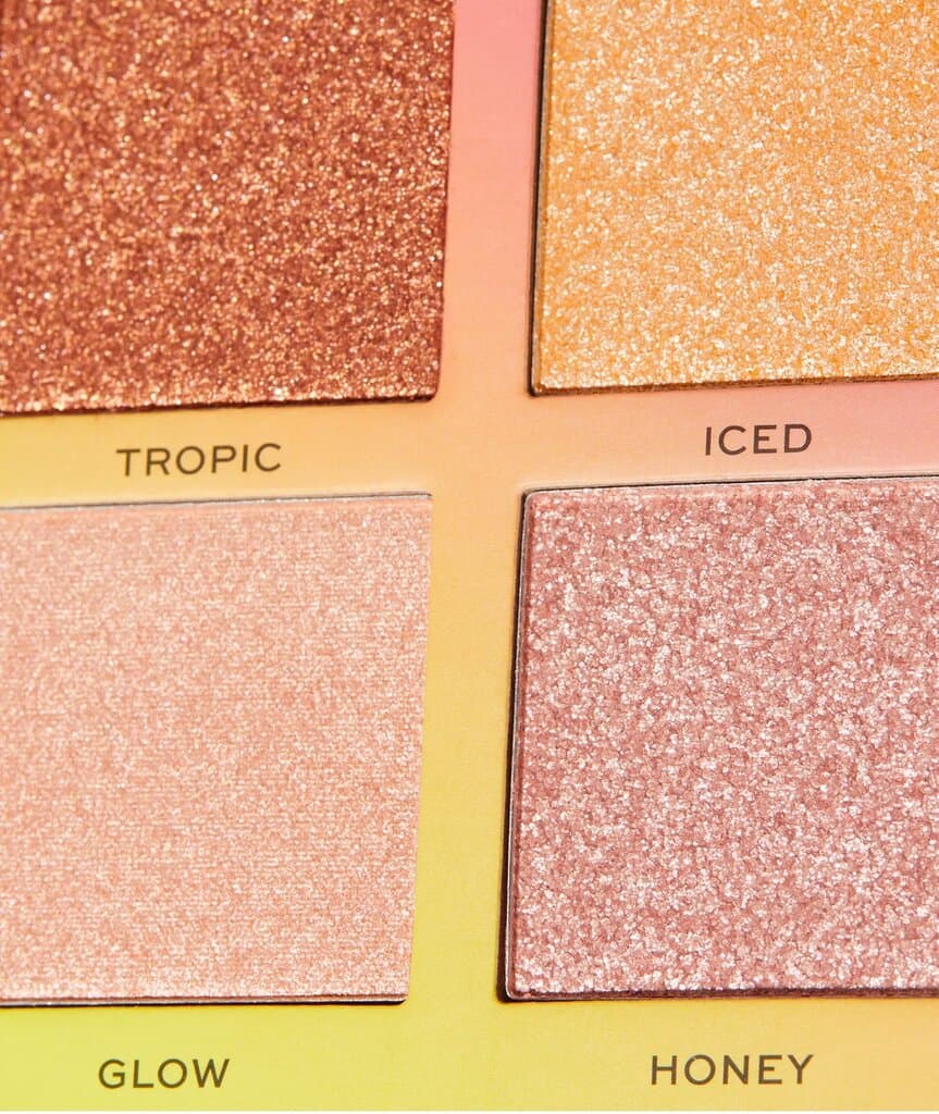 revolution Hot Shot Kombucha Glow Highlighter Palette 2