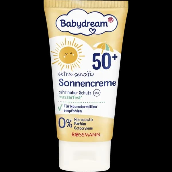 BABYDREAM SUN PROTECTION CREAM FOR BABIES WATERPROOF with SPF 50+ - 100ml 1