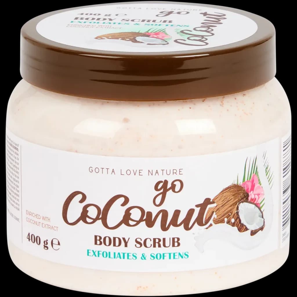 Gotta Love Nature Go Coconut Body Scrub - 400g 1
