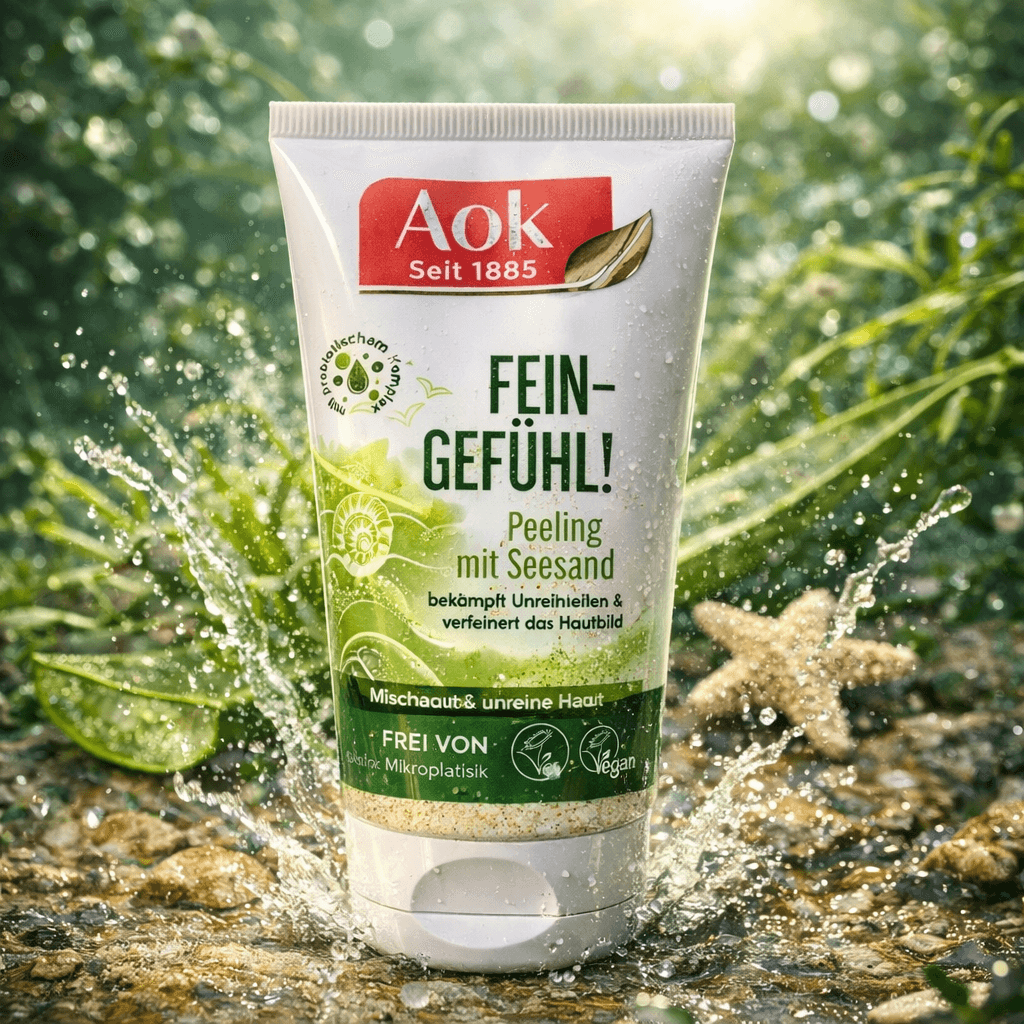 Aok Fein-Gefühl! Sea Sand Facial Peeling - 100ml 1