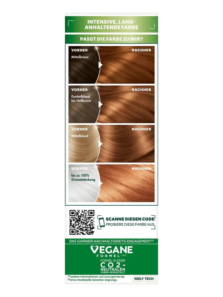 GARNIER Nutrisse Ultra Crème - 6.41 Delicate Copper 2