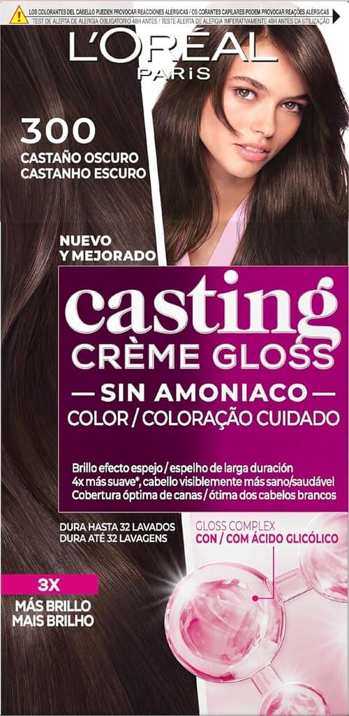 L'Oréal Paris Casting Creme Gloss Color Bath - 300 Dark Brown 1