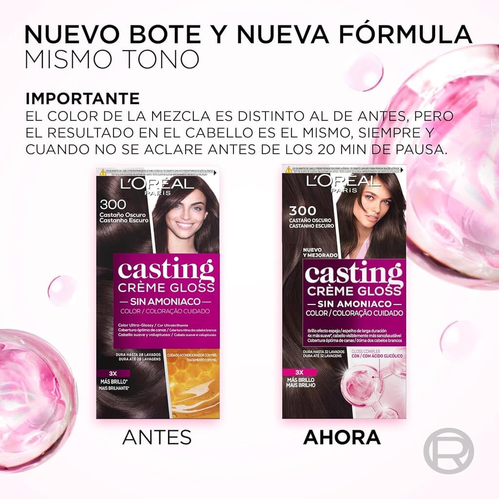 L'Oréal Paris Casting Creme Gloss Color Bath - 300 Dark Brown 2