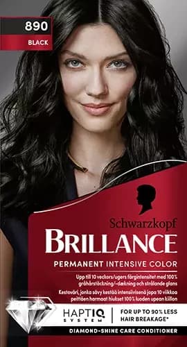Schwarzkopf Brilliance - Color 890 Black 1