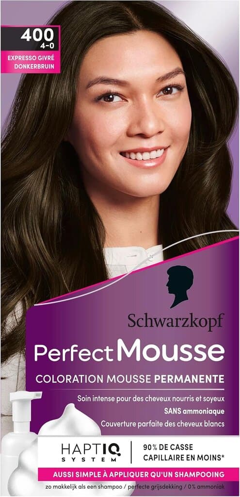 Schwarzkopf Leitz Hair Colour - Frosted Espresso 400 2