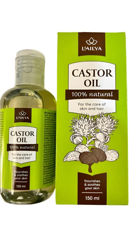 L'ailya Castor Oil Hair and Skin Care Oil 100% Natural 150 ml 2