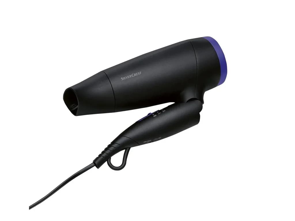 Siver crest 1200W Travel Hair Dryer - Black 2