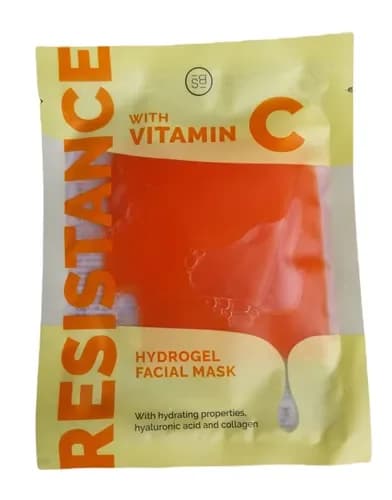 Action Resistance with Vitamin C Hydrogel Face Sheet Mask