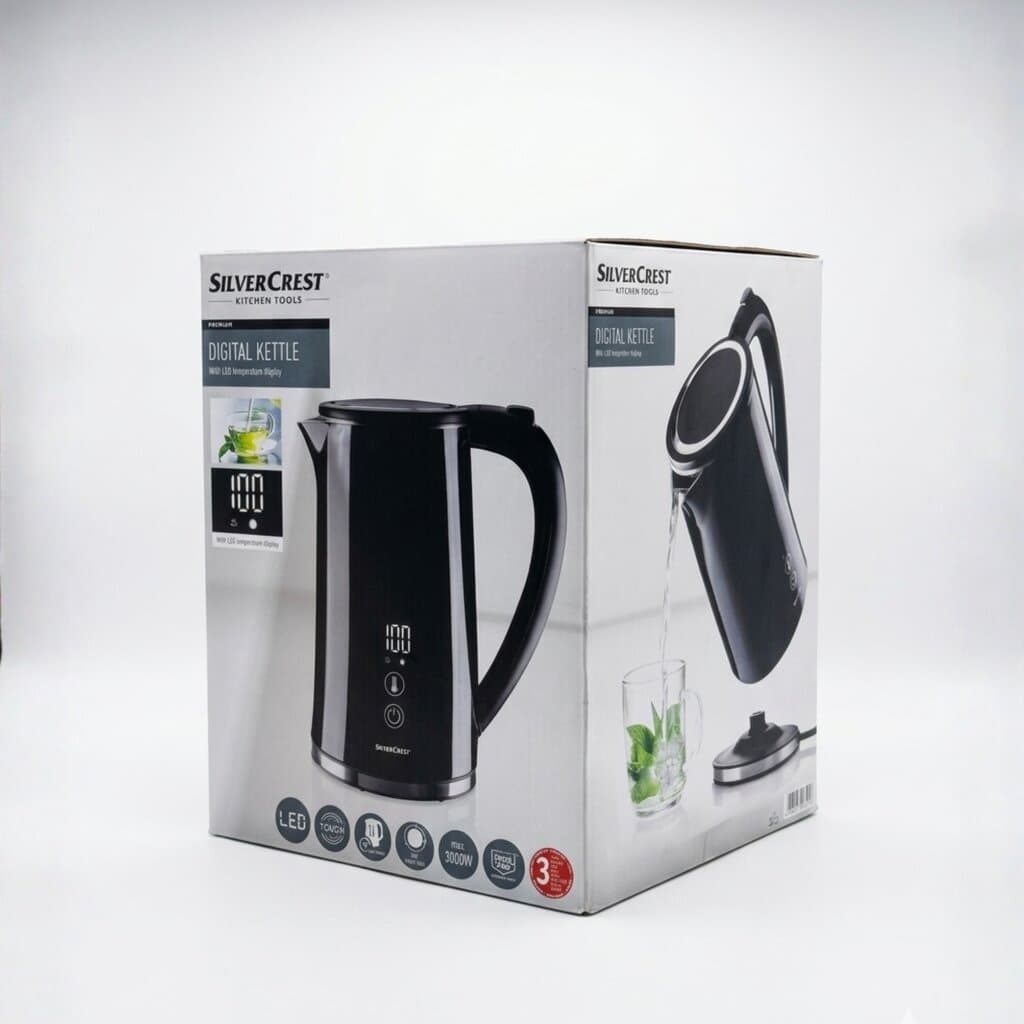 Silver Crest Smart Touch 17-Liter Stainless Steel Kettle 4