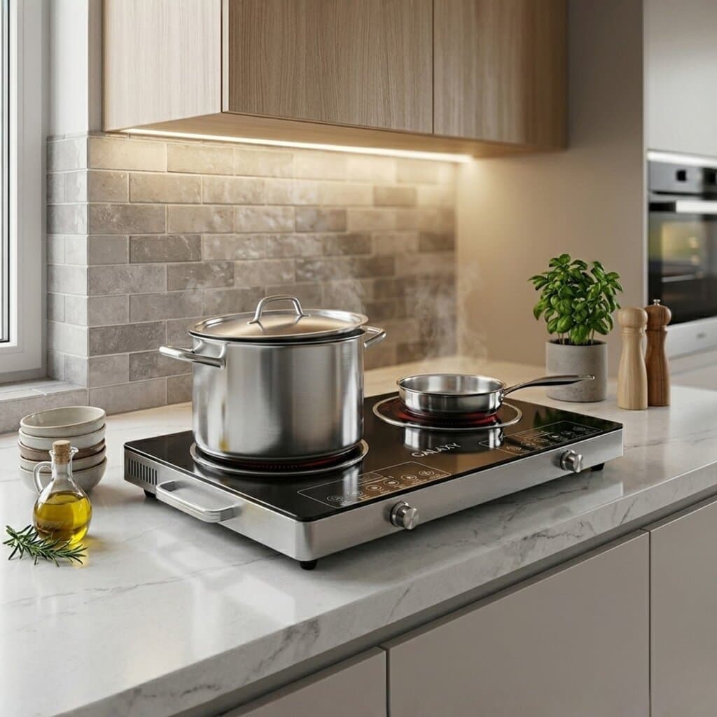 Professional 67 cm Double Electric Oven with Infrared Heating System 8