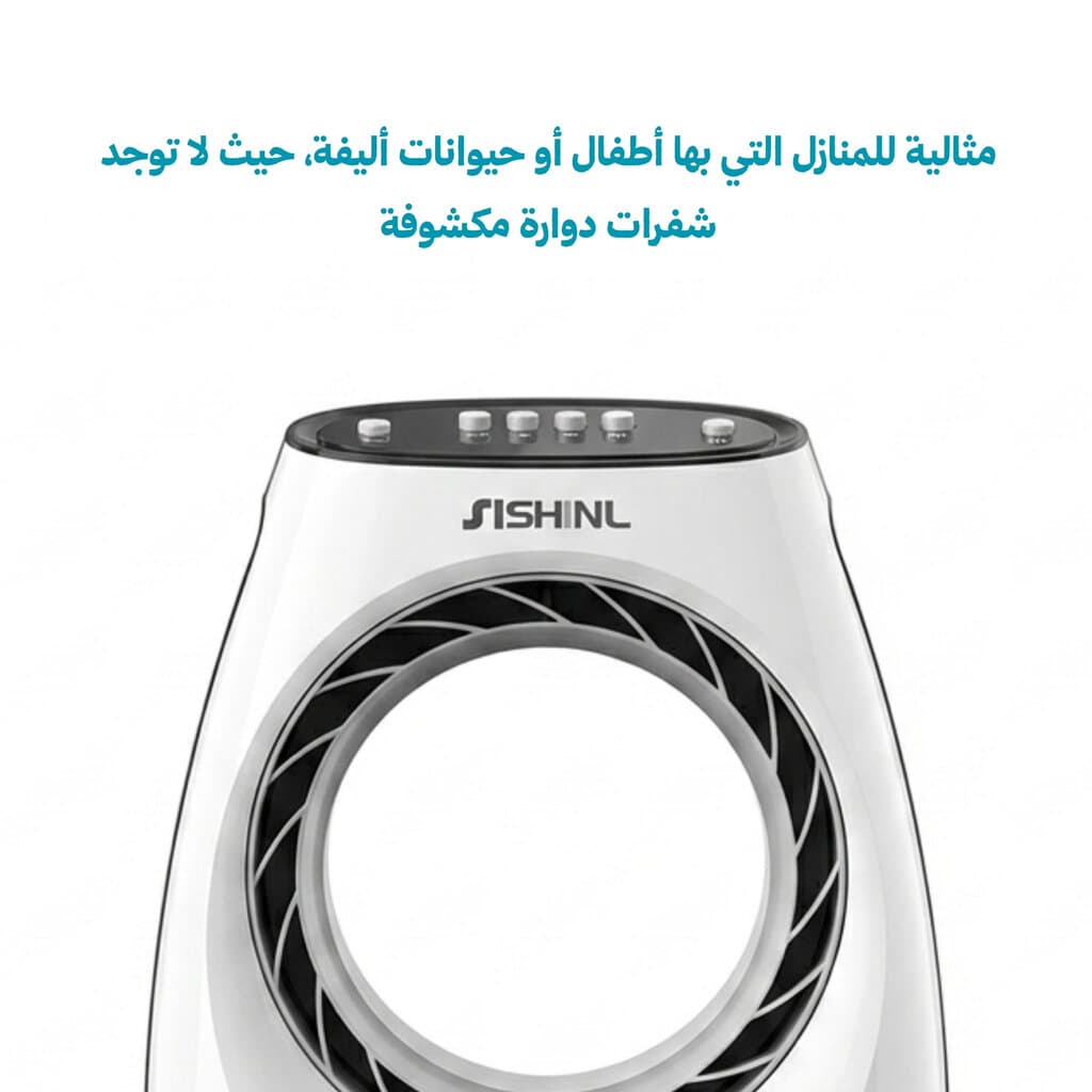 Advanced fan with manual control and fresh air, 80-watt capacity 4