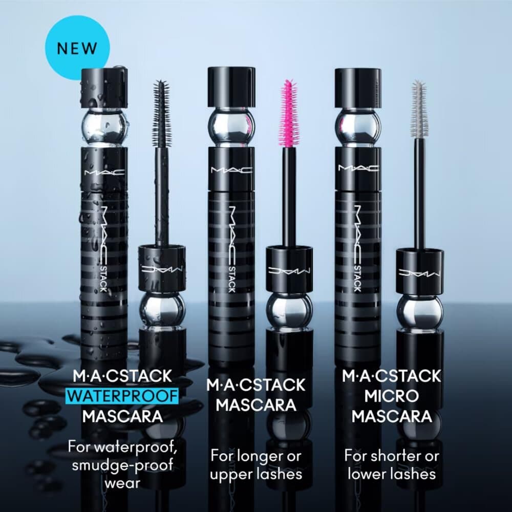 MAC Stack Superstack Mega Brush Waterproof Mascara - Black 7