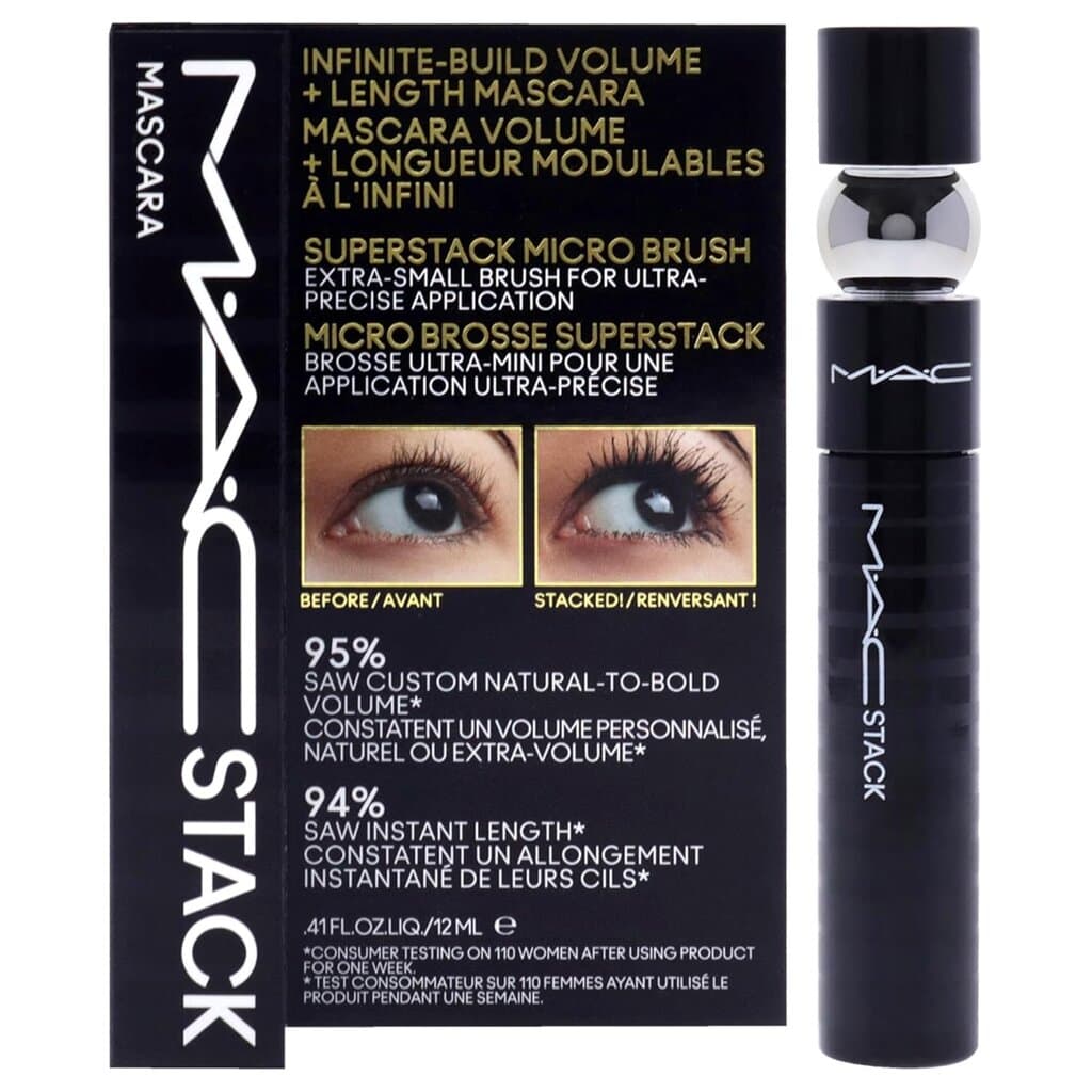 MAC Stack Mascara Superstack Micro Brush Mascara - Carbon black 2
