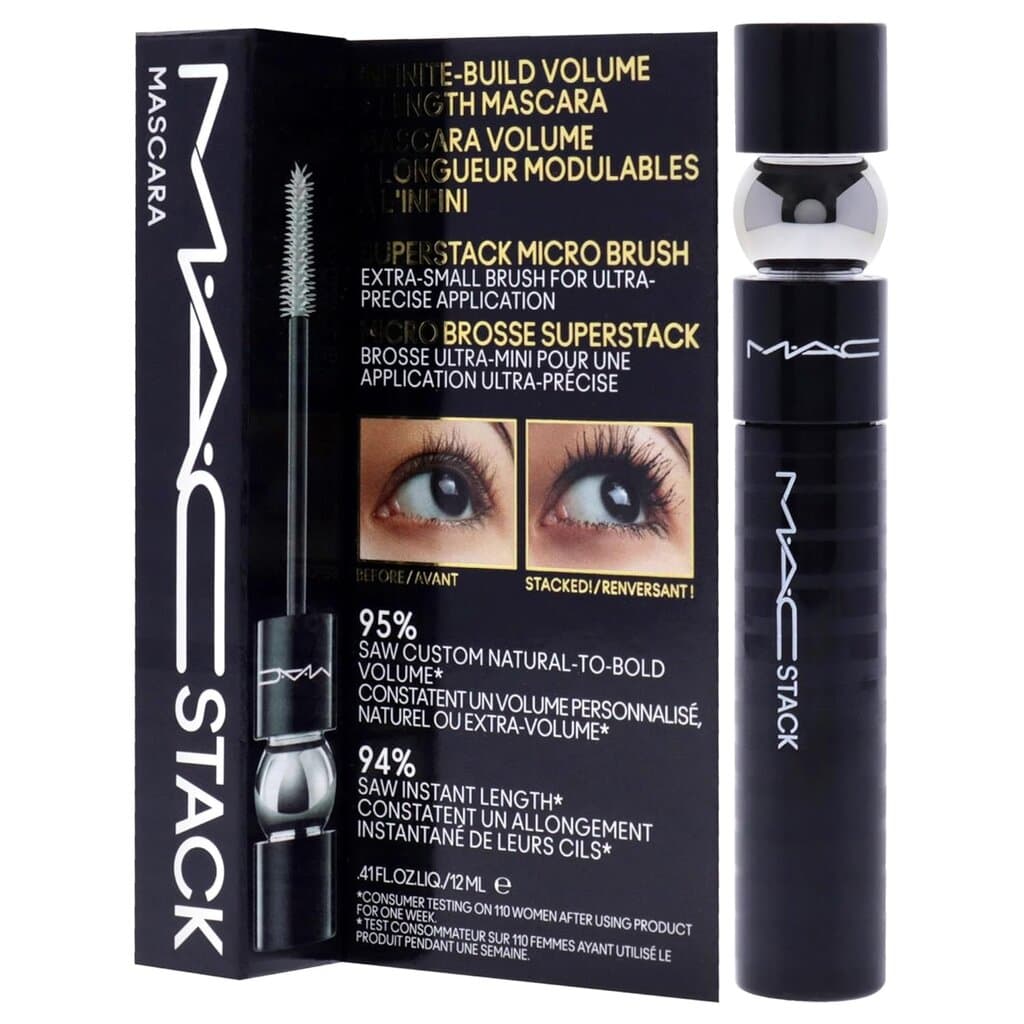 MAC Stack Mascara Superstack Micro Brush Mascara - Carbon black 4