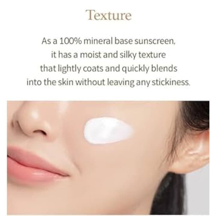 Natural Sunscreen With SPF 50 - 41% Rice Extract (50ml) 3