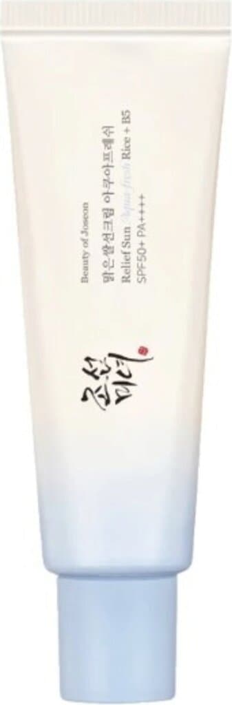 Beauty of Joseon Relief Sun  SPF 50+ PA++++ Aqua-fresh Rice + B5 facial sunscreen - 50ml
