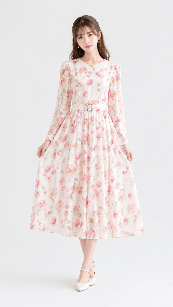 Henza Women's Dress - Pink (S) 1