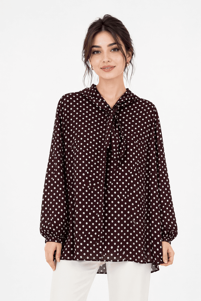 Rima Women's Shirt - Dark Brown (Free Size) 1