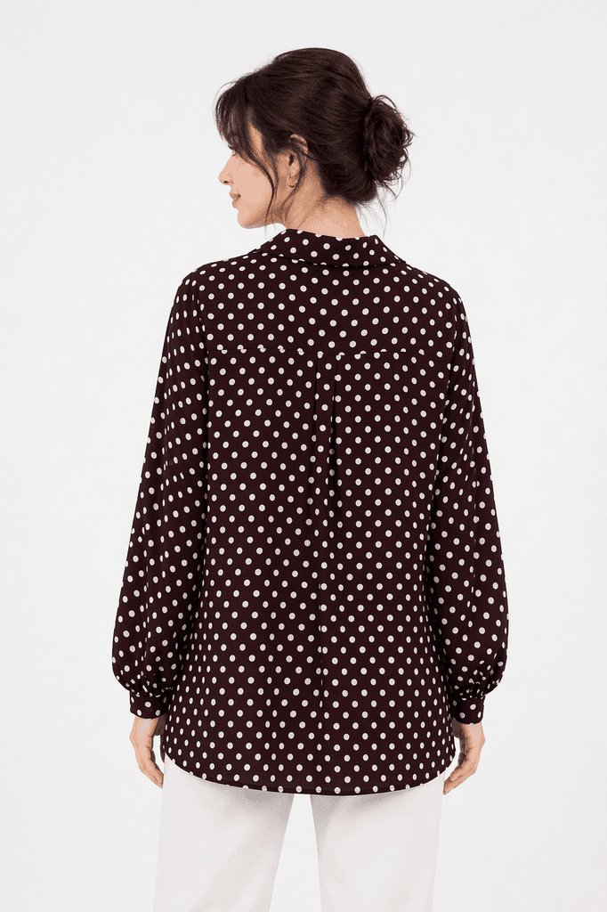 Rima Women's Shirt - Dark Red (Free Size) 2