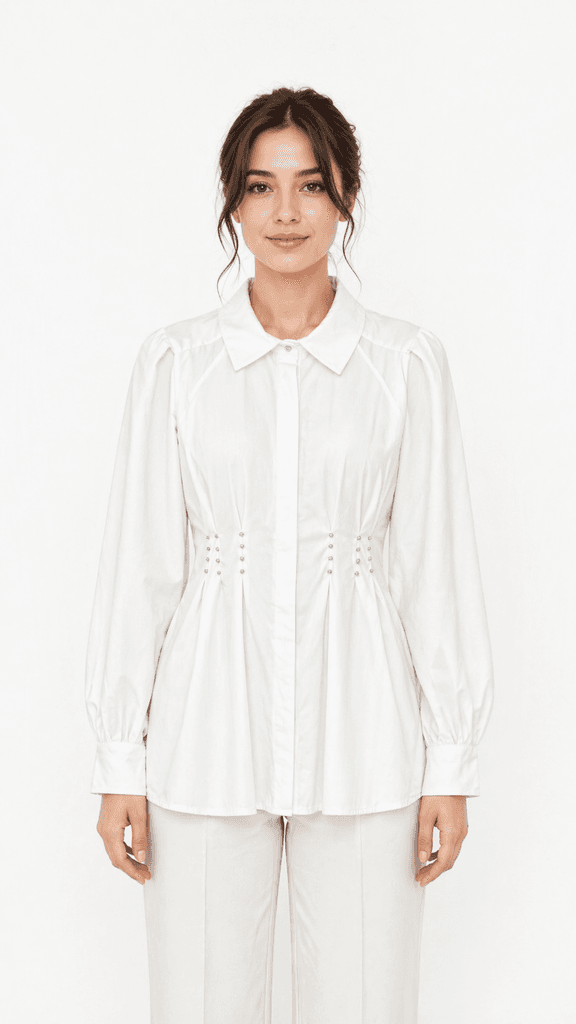 Henza Women's Shirt - White (S) 1