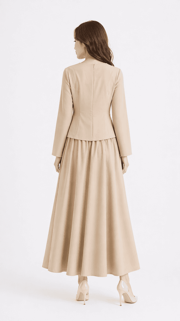 Women's Two-Piece Set - Cream (S) 2