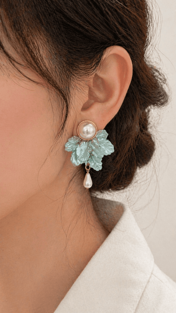 Women’s Earrings - Light Blue 1