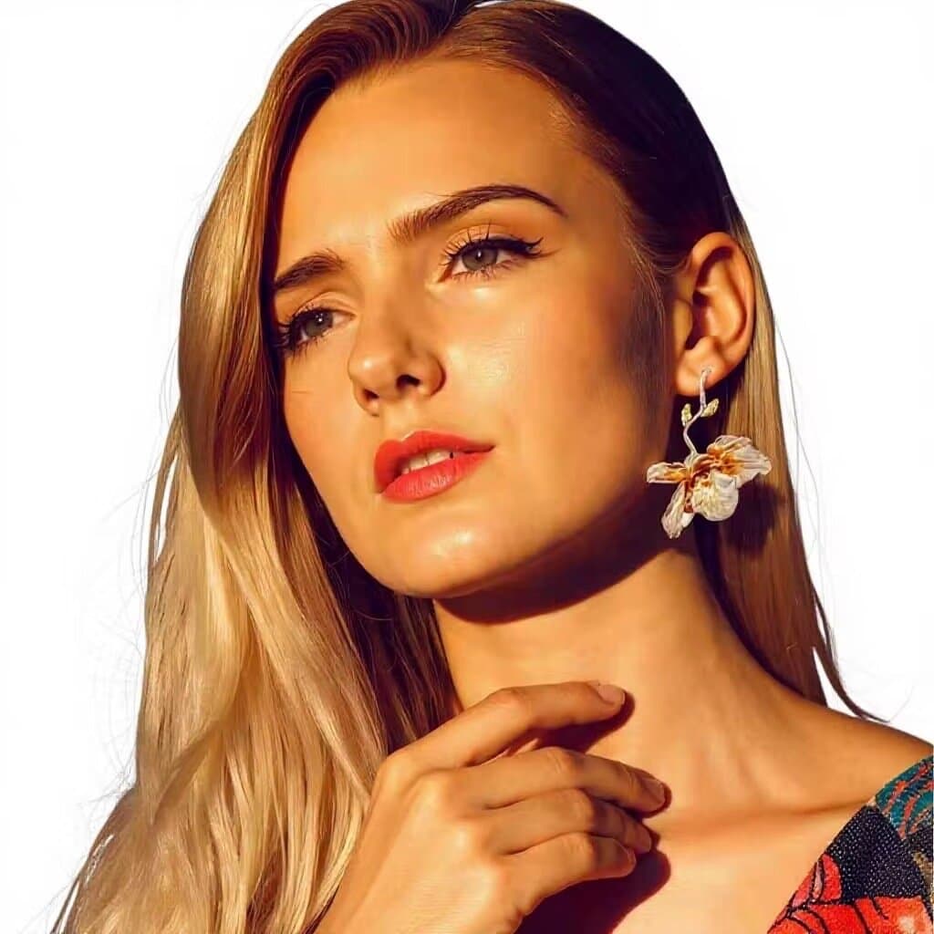 Women's Metal Earrings - Gold 1