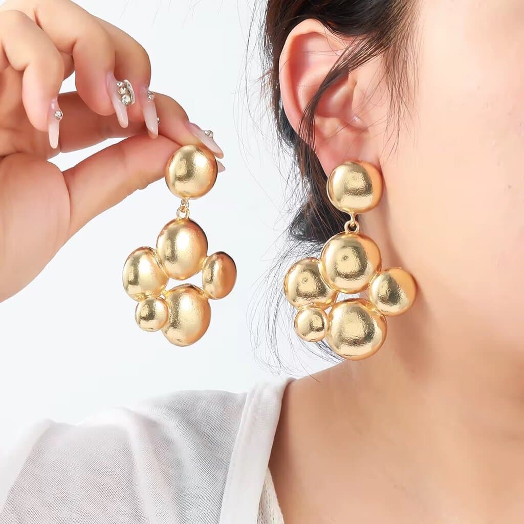 Women’s Metal Earrings - Gold 1