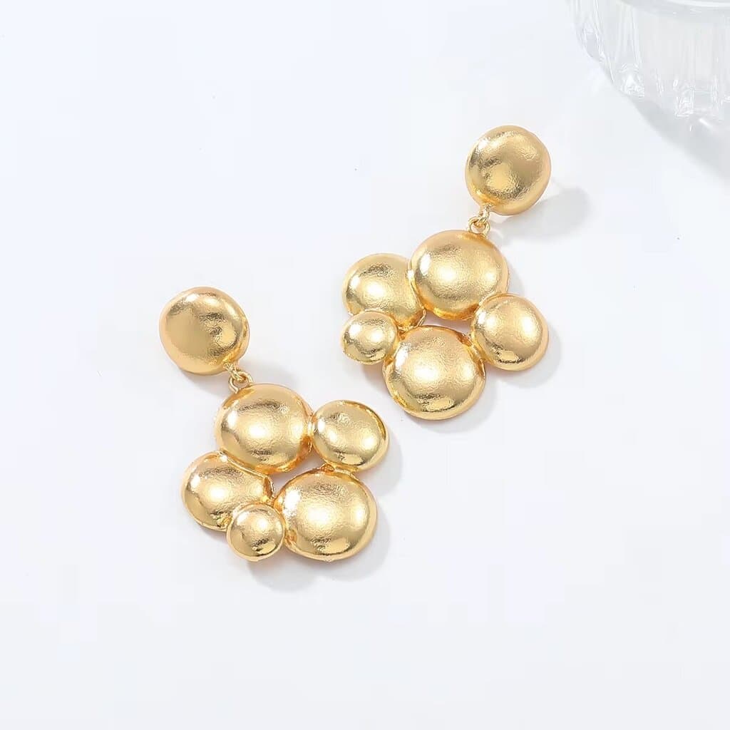 Women’s Metal Earrings - Gold 2