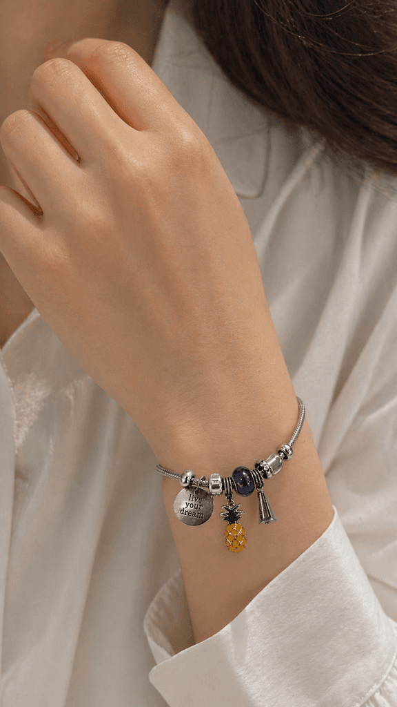 Women’s Charm Bracelet - Silver 1