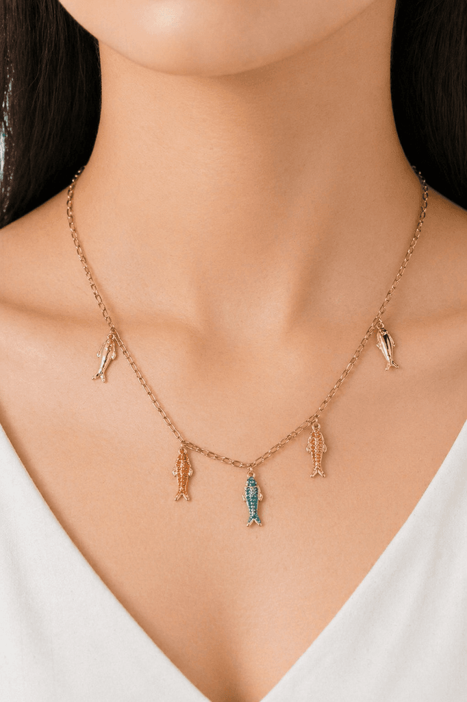 Women's Metal Necklace - Gold 1