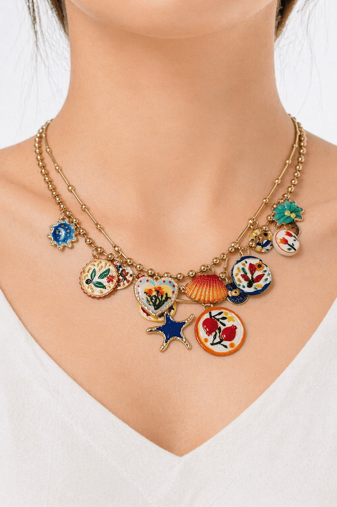 Women's Metal Necklace - Gold 1