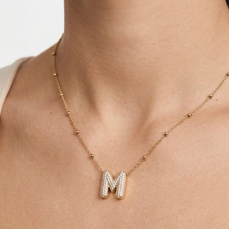 Women's Metal Necklace - Gold 1