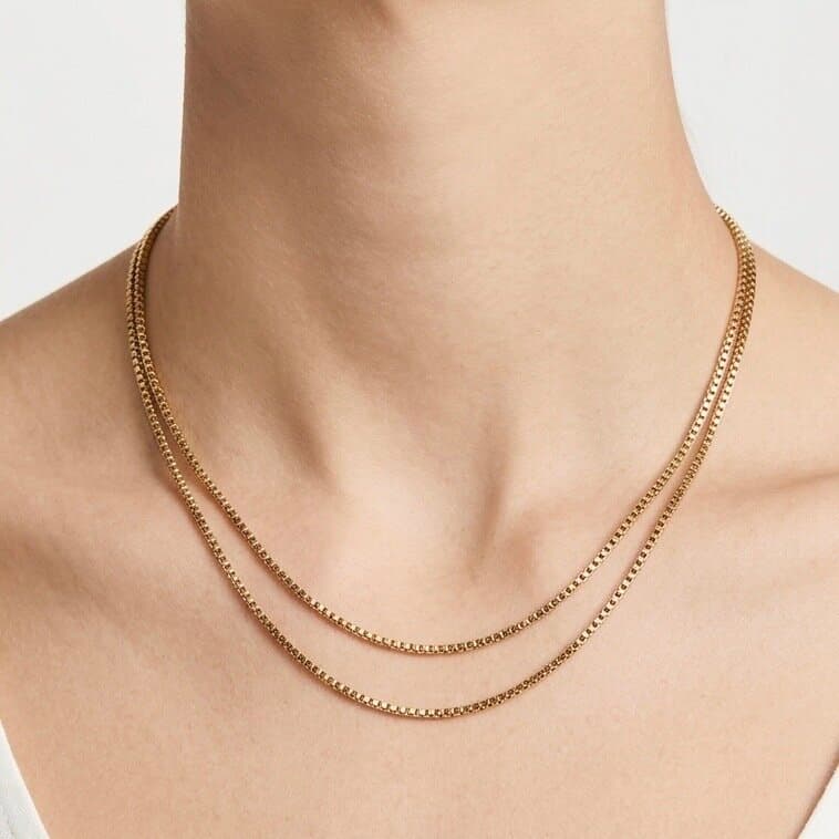 Women's Metal Necklace - Gold 1