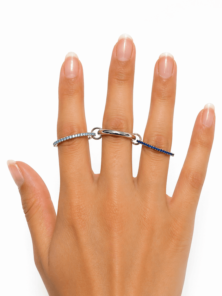 Women's Metal Ring - Silver 1