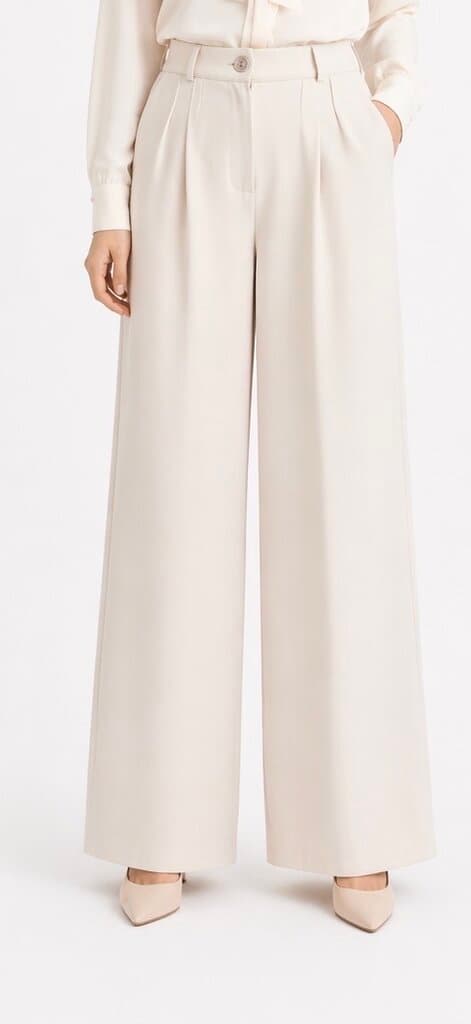 H&A Istanbul Women's Wide-Leg Pants - Cream (36) 3