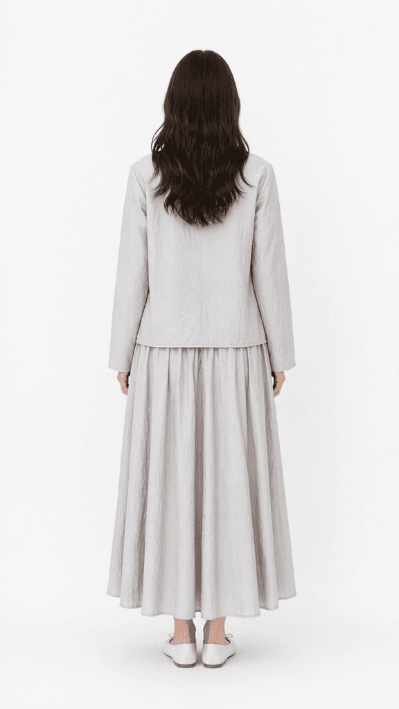 Mikran Women's Two-Piece Set - Light Gray (36) 2